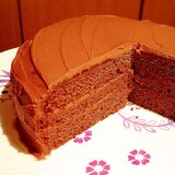 チョコレートガナッシュケーキ（ザッハトルテ）